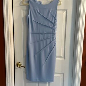 Light blue sleeveless Calvin Klein dress size 8
